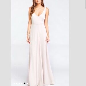 Show Me Your Mumu Jenn Maxi Dress Show Me The Ring Crisp Women's Bridesmaid